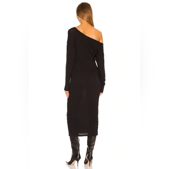 Lovers and Friends Chantelle Midi Dress in Black - Picture 3 of 6